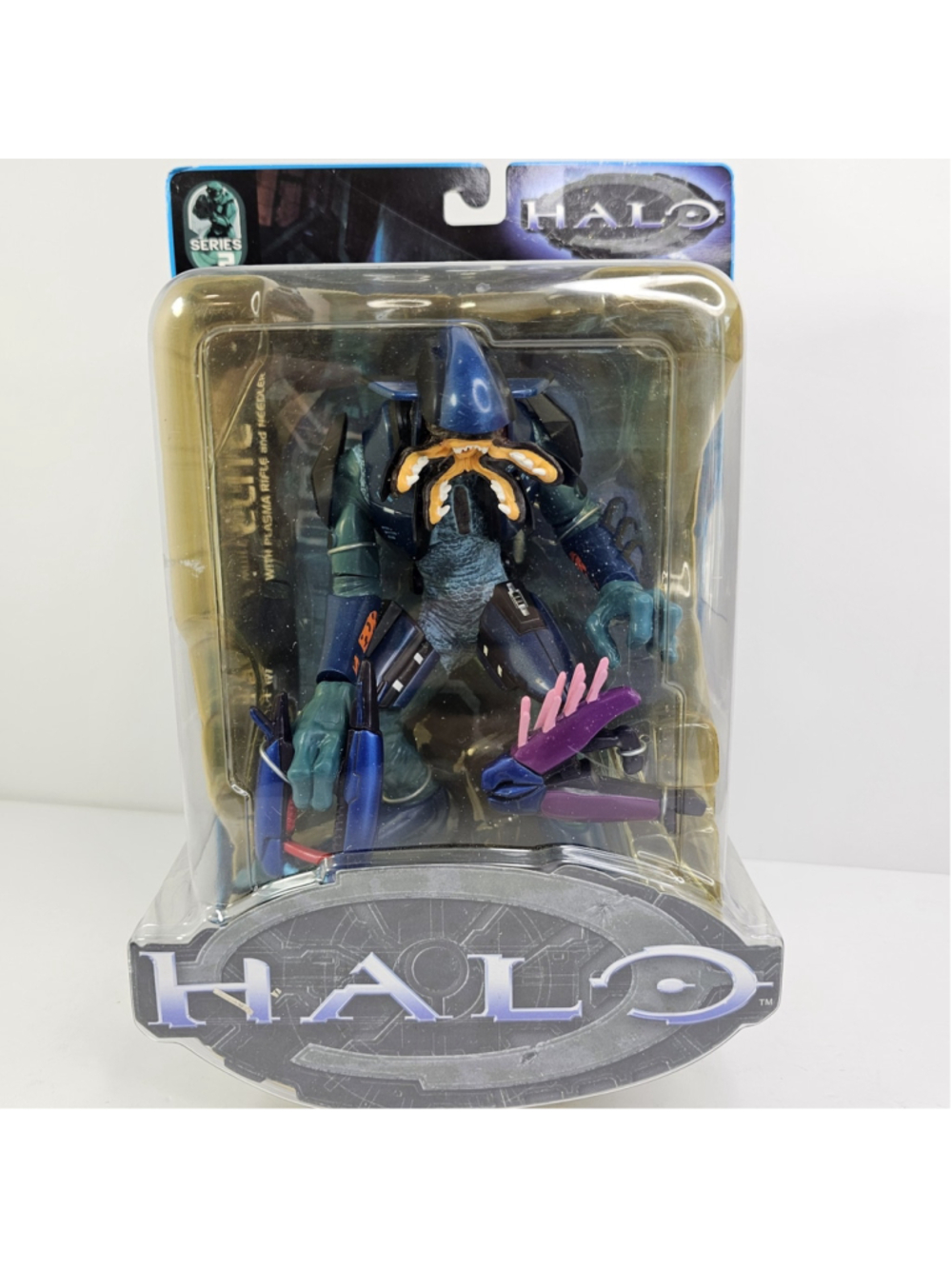 SEALED Halo 1 Covenant Blue Elite Figure - Joyride Series 2 - Bungie